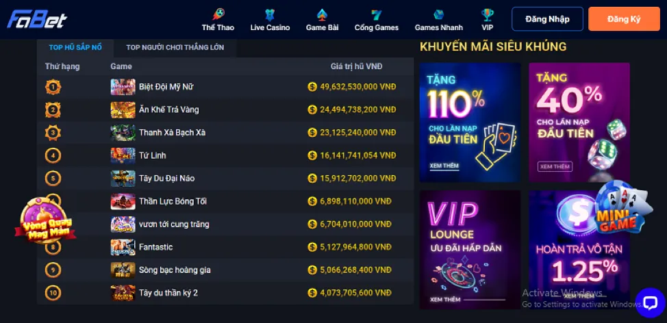 Tỷ lệ RTP cao wy88 win